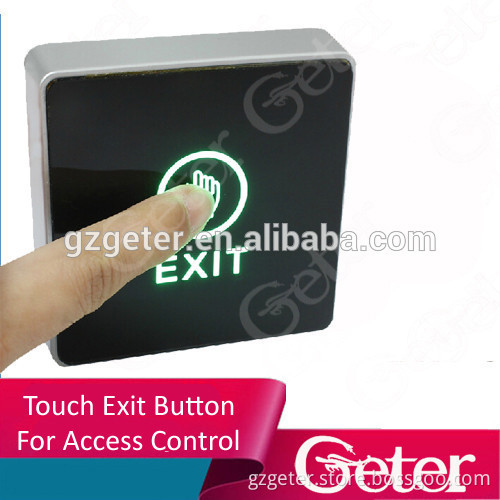 Elegant Design NO/NC Infrared Contactless Touch Exit Button for Access Control K309